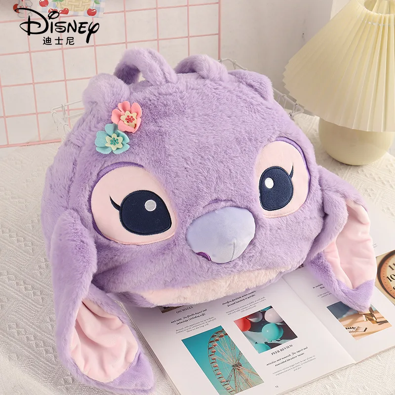 Disney Stitch Angel prosta i wszechstronna torba na ramię wypchane zwierzę torba kreskówka jeden torba na ramię prezent urodzinowy