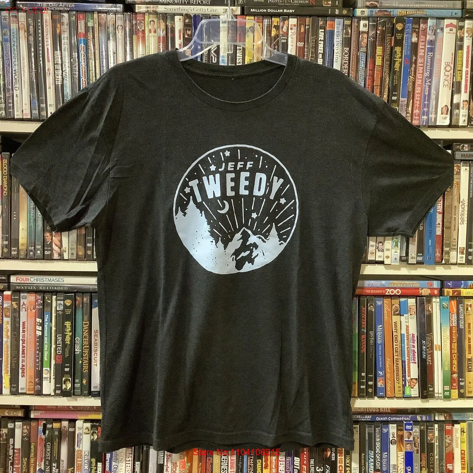 Jeff Tweedy Shirt Gray Concert Shirt Wilco