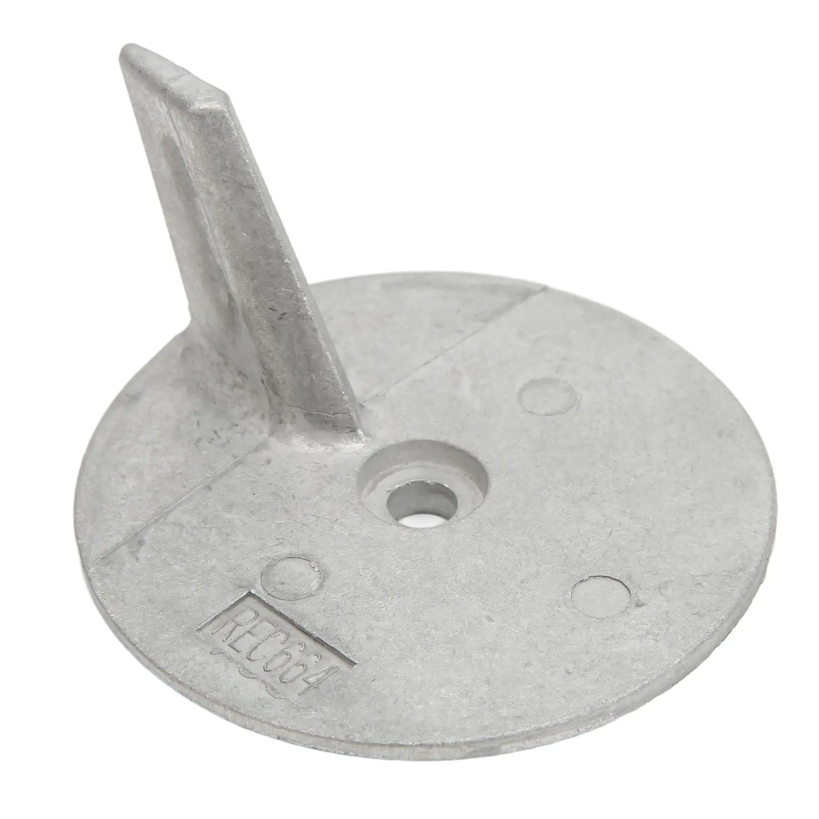 Zinc Alloy Trim Tab Anode Replacement for 20 -50 Outboard Motors - Rust & Hydrodynamic Oxidation Resistance