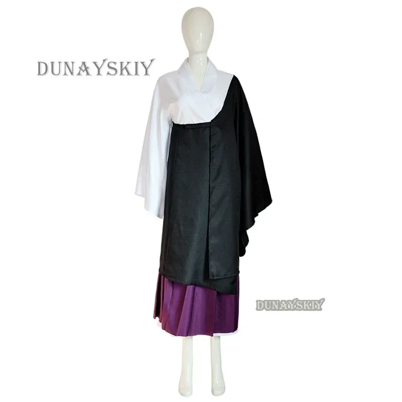 Anime jujutsu uraume cosplay costume with white short hair Halloween Christmas full set uniform wig hat costume