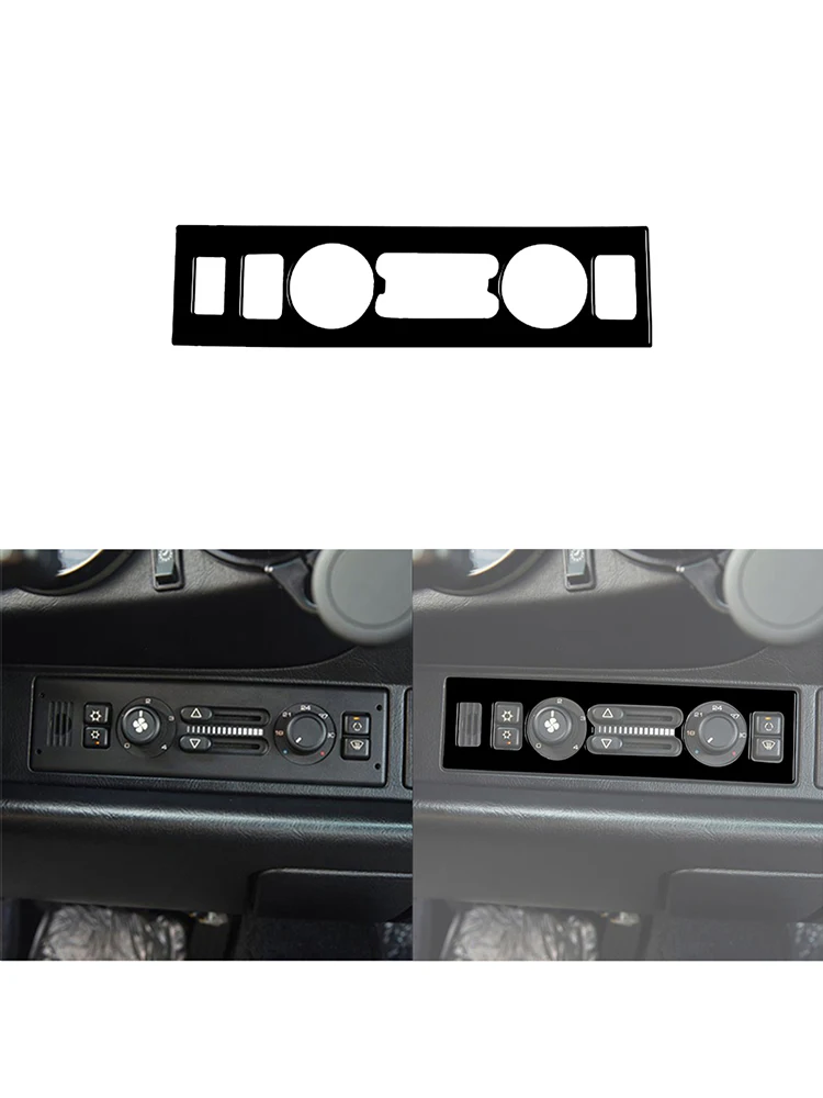 Piano Black Stickers For Porsche 911 1989-1992 1993 1994 1995 1996 1997 Car Interior Cover Trim Decoration Mouldings Accessories