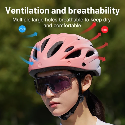 Imagen 2 del producto Eastinear 2025 nuevo casco de bicicleta 4 en 1 súper ligero 18 agujeros transpirable hombres y mujeres deportes al aire libre equipo de ciclismo