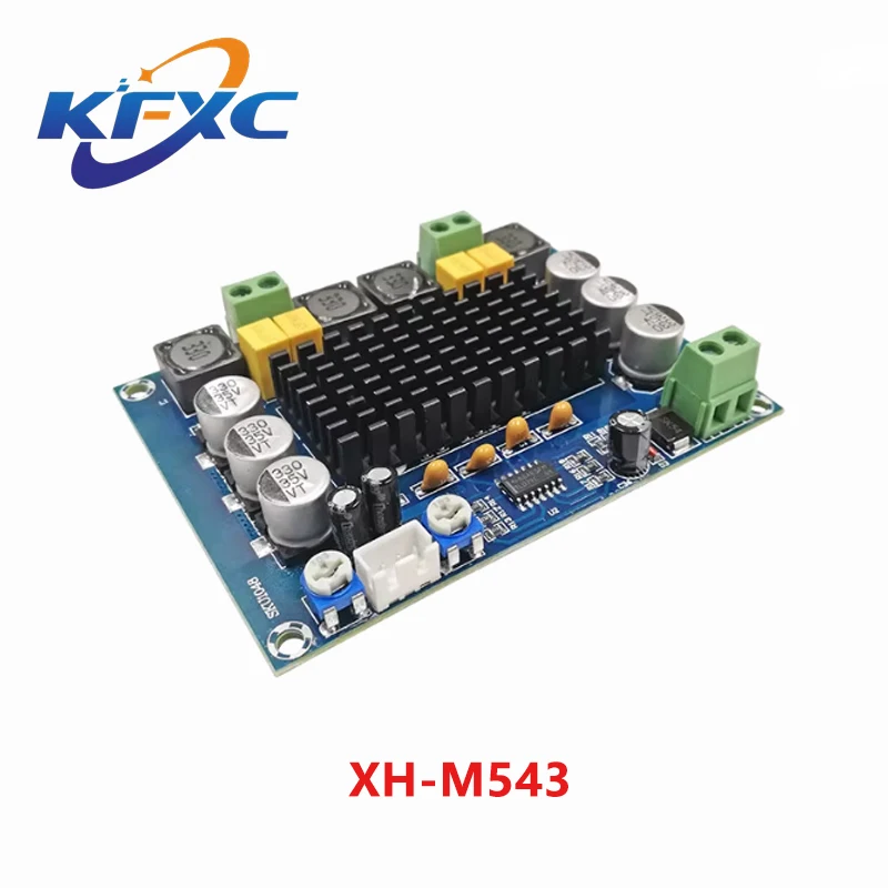 XH-M543 Dual Channel 2*120W Digital Amplifier Board High Power TPA3116D2 Audio Amplifier Module