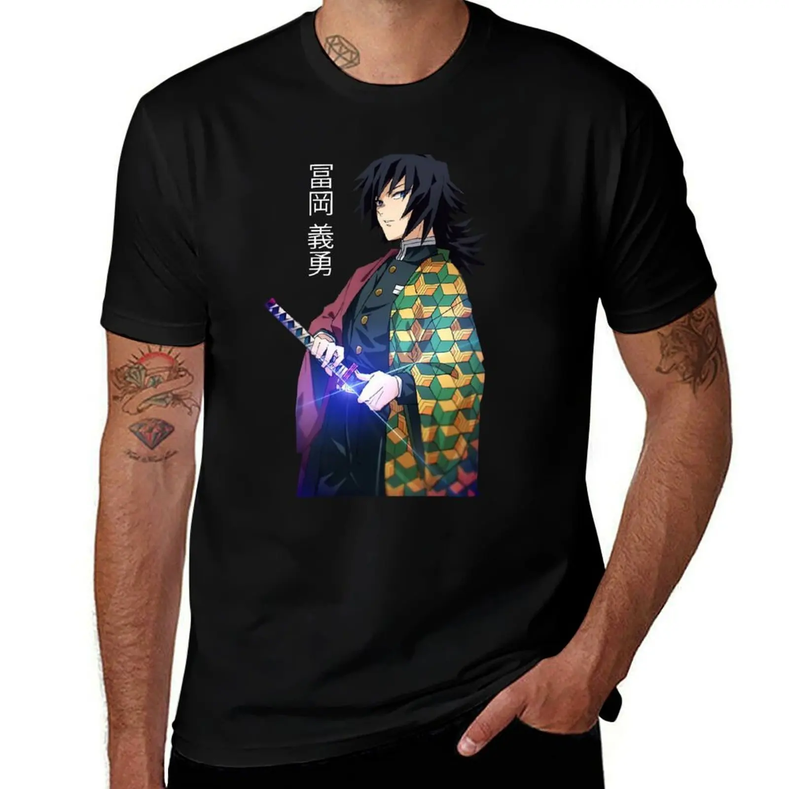 

Giyu Tomioka - Kimetsu no Yaiba T-Shirt man t shirt cotton t shirt man cotton T-Shirt