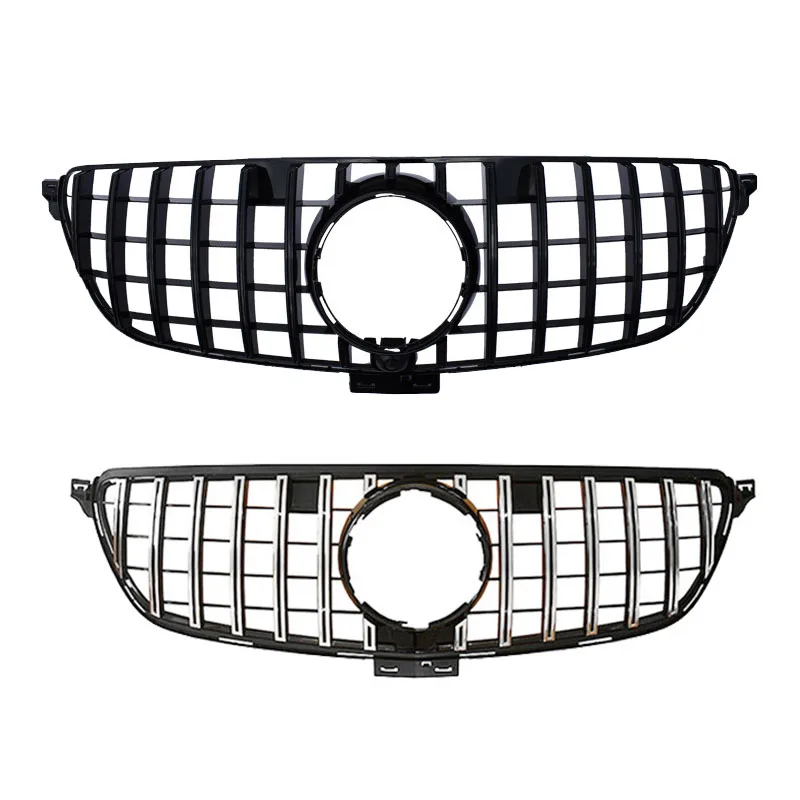 

Дамии Высокое качество GLE63 COUPE W292 GLE 350 400 450 Обновление GT Стиль Решетка бампера Передняя решетка для GLE 2015-2019