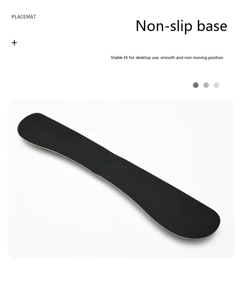 Schaumstoff-Handgelenkauflage, Mauspad, Tastaturauflage, 5-in-1-Set, ergonomische, rutschfeste Schreibtischunterlage für Büro und Gaming – Detail 11