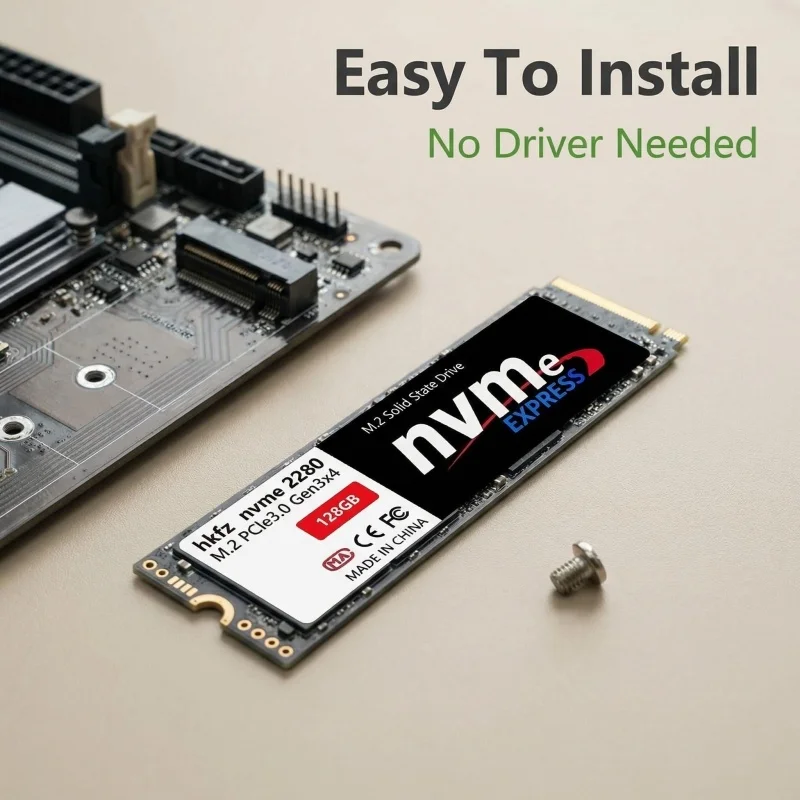 2026 프로 M2 2280 NVME 고성능 SSD - 1TB 256GB 128GB 휴대용 노트북 데스크탑 하드 드라이브 (PC, PS5용) 썸네일 5