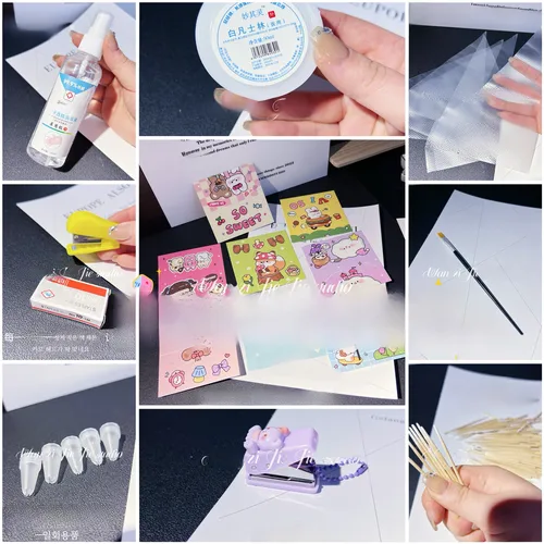 DIY 손수제 패션 액세서리 Vaseline 카 헤드 손수제 빵 만들기 디지털 창의적인 플레이 액세서리 기타 손수제 액세서리 