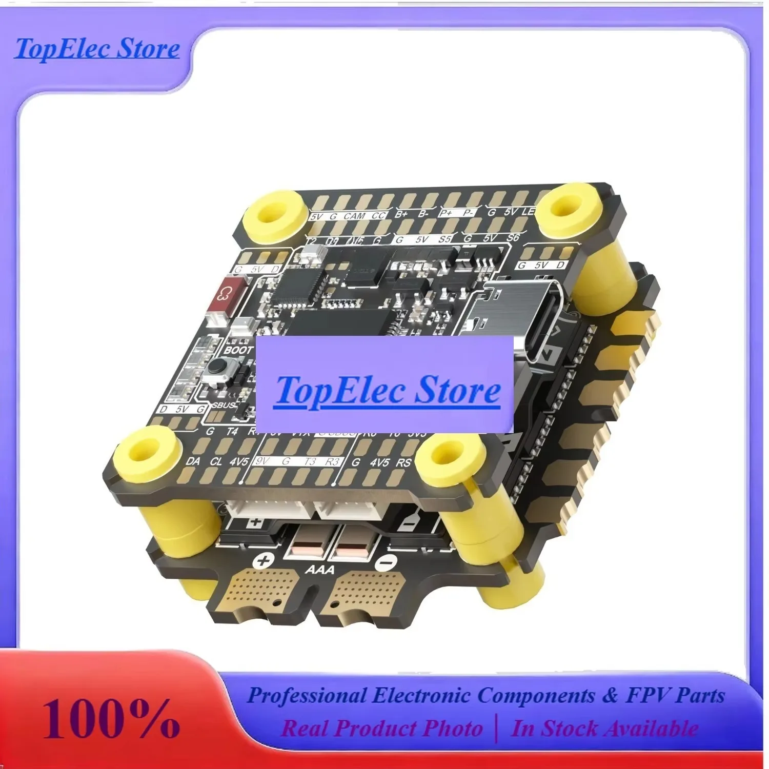 ToPssF405 V5 Flight Controller 55A 4 In 1 ESC Combo Compatible With SpeedyBee OX32 FPV Racing Drone Multirotor Replacement Part