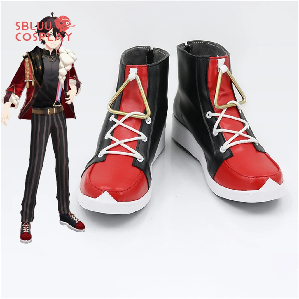 

SBluuCosplay Virtual YouTuber Minato Fuwa Cosplay Shoes Custom Made Boots