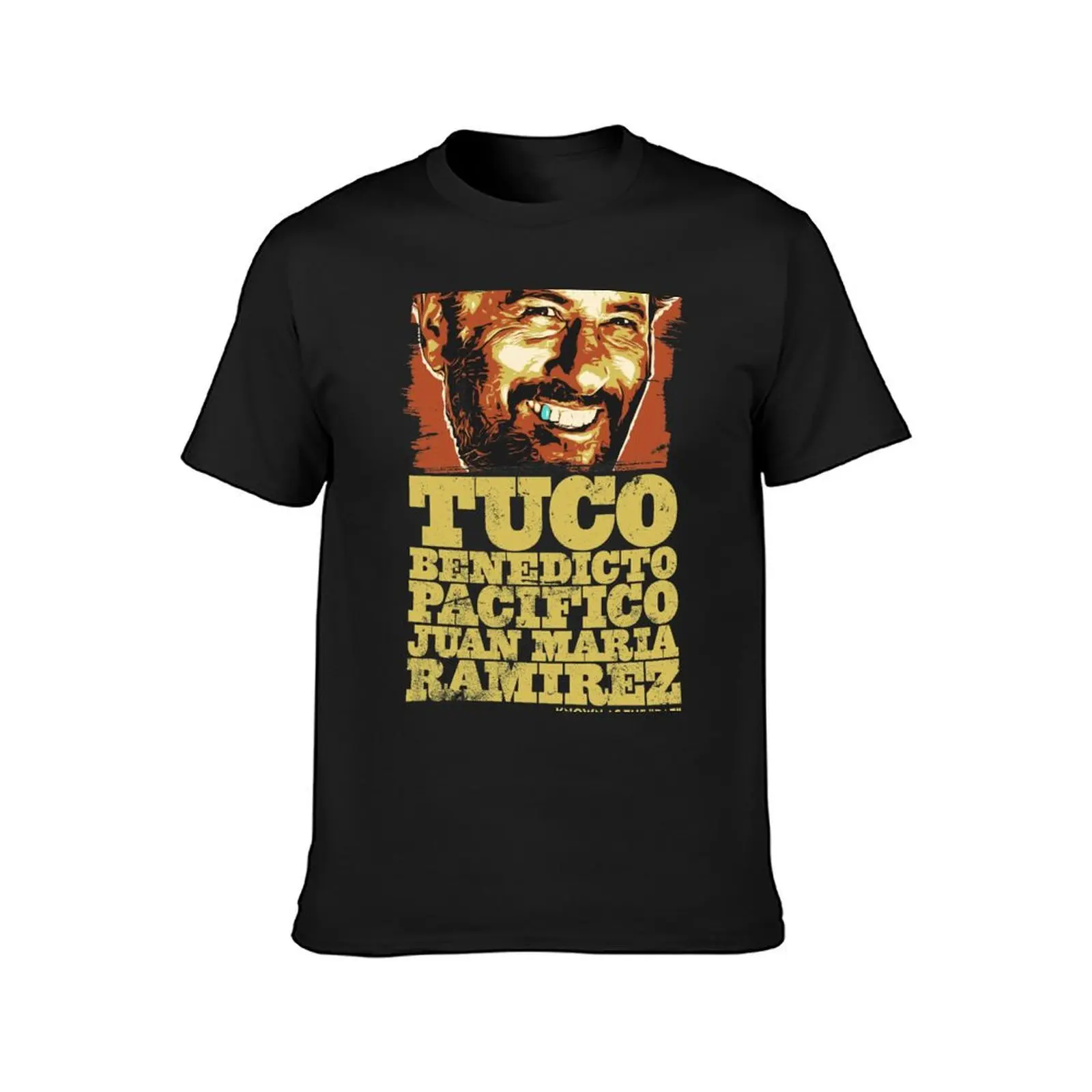 Tuco Benedicto Pacifico Juan Maria Ramirez The Good The Bad and The Ugly T-Shirt anime heavyweights kawaii clothes men clothing