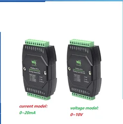 RS485 Industrial 8-Ch Analog Acquisition Module 12-bit High-precision Supports Voltage And Current Acquisition Modbus RTU