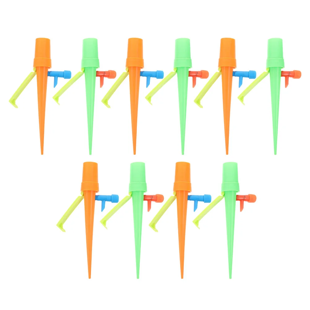 

10 Pcs Potted Flower Waterer Auto Watering for Plants Indoor Automatic 1560X300X300CM Self Devices Spikes Tools Vacation