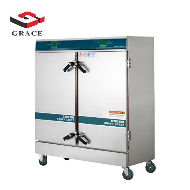 Commercial Restaurant Kitchen Equipment Gas Steam Rice Steamer Cooking Steaming Cabinet Machine
