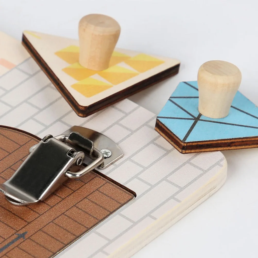 High-End Wooden Busy Board for Toddlers Toy Sensory Mini Busy Board Parent-Child Activity Educational Toy