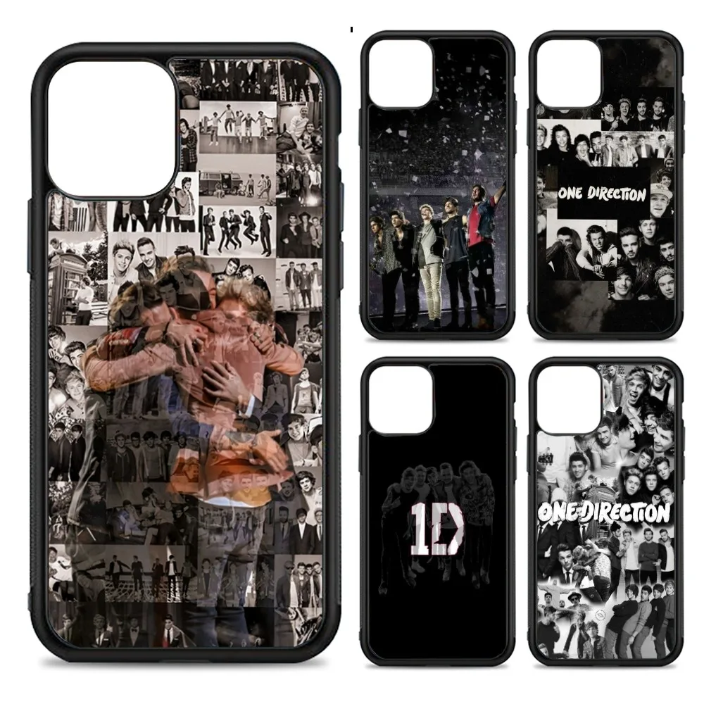 Band O-One Direction Phone Case Silicone PC+TPU For For iPhone  11 12 13 14 15 16 Plus Pro Max Cover