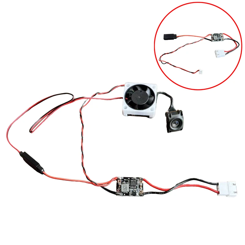 1PCS For DJI O4 Lite Air Unit BEC Voltage Regulator JST/XT30/2S/3S/4S Balance Plug Buck Module for RC Airplanne/Car/Drone Model