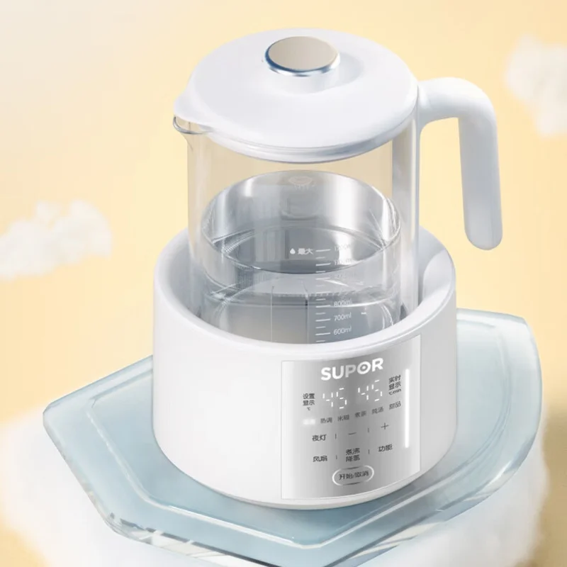 

SUPOR 1.2L Electric Kettle with Constant Temperature for Baby Formula Warm Milk Night Milk Health Preservation for 72H BW09 220V