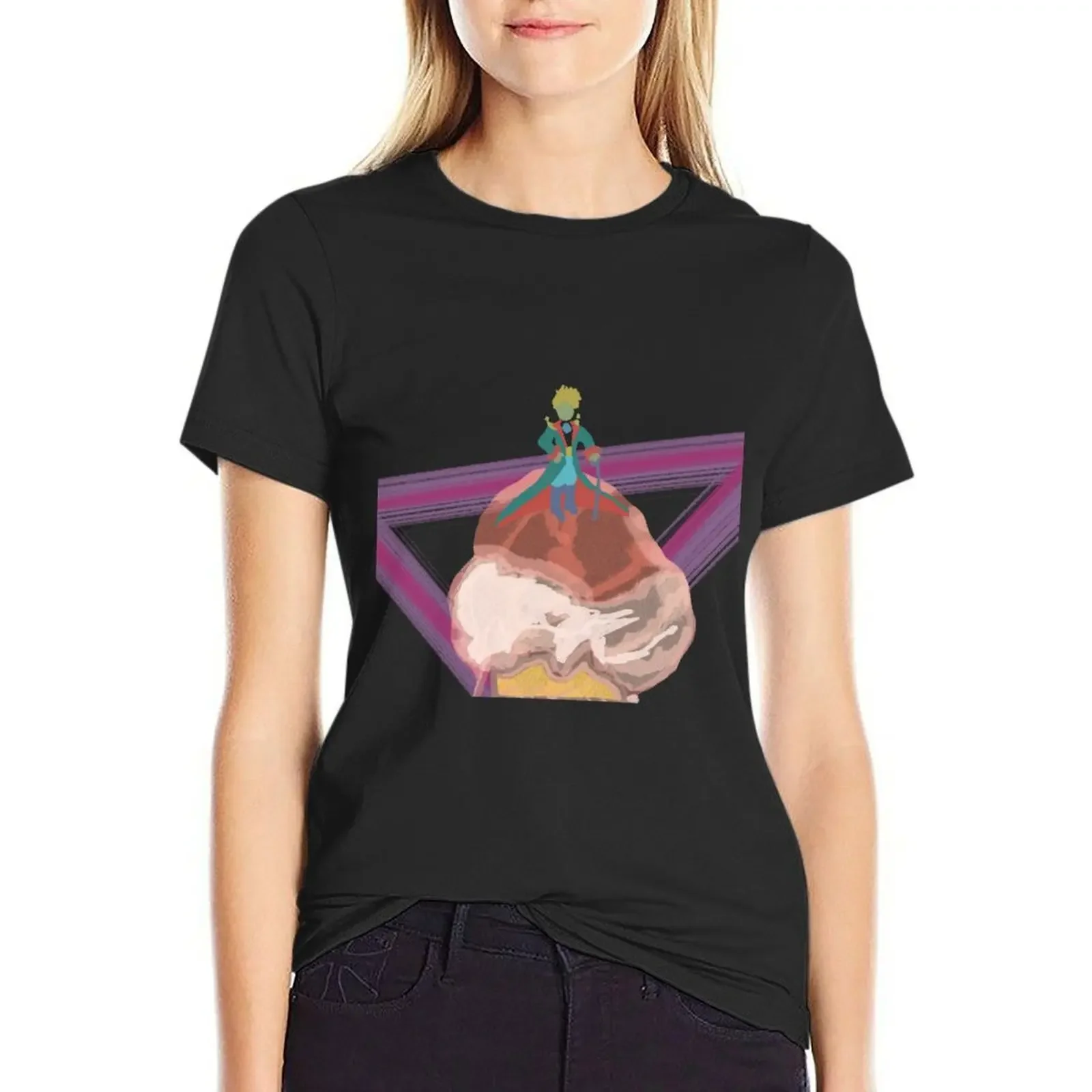 

ICE CREAM T-Shirt plus sizes plain kawaii clothes Blouse t-shirt dress for Women long
