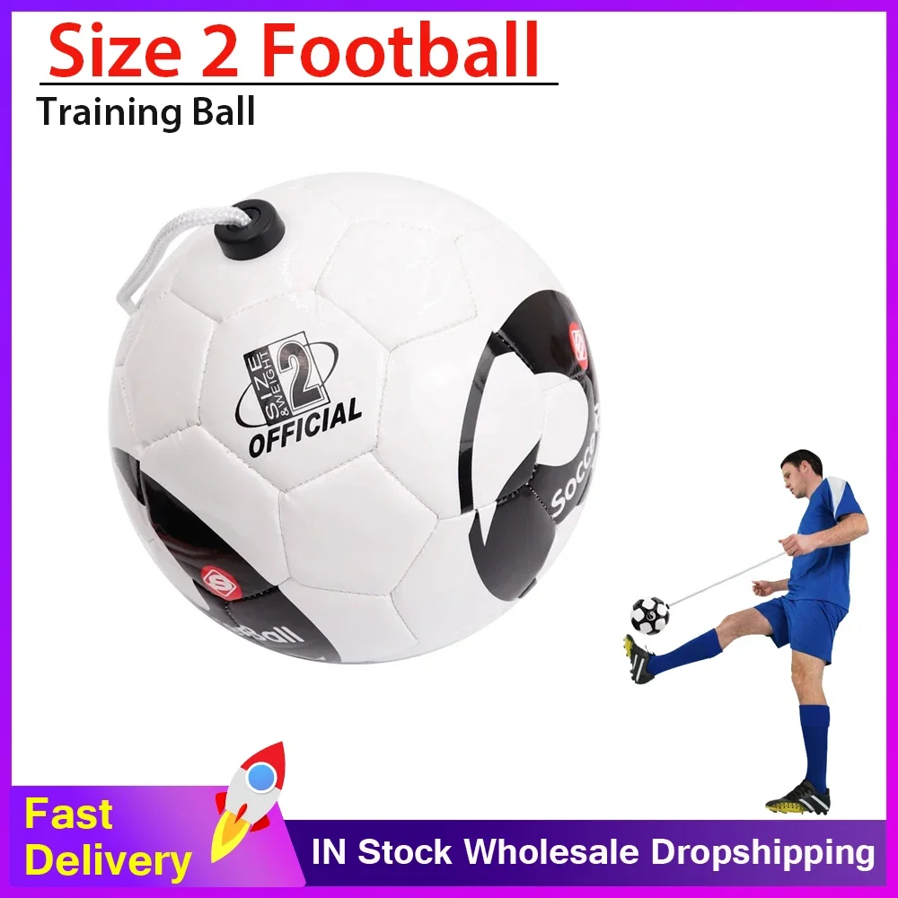 

Size 2 Soccer Ball Football Training Ball Kick Soccer Ball TPU Adjustable Belt for Kids Adults Birthday / Christmas Present Gift