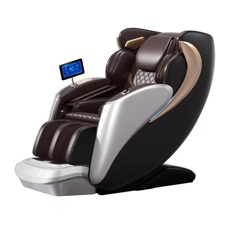 

Massage chair household full body multifunctional zero gravity space capsule compartment 4D dual movement dual SL guide