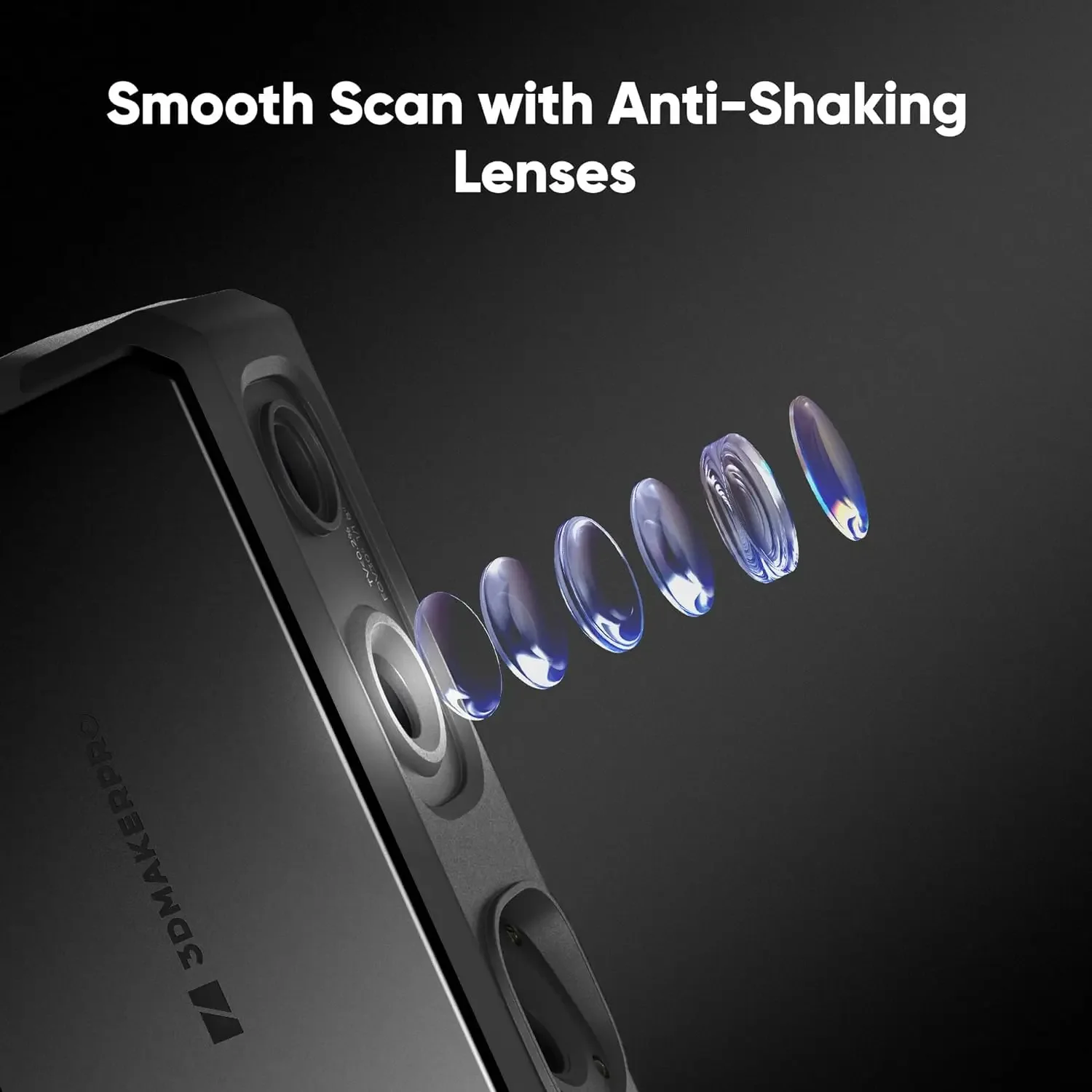 3DMAKERPRO Seal Lite 多軸ターンテーブル付き 3D スキャナー 0.02mm