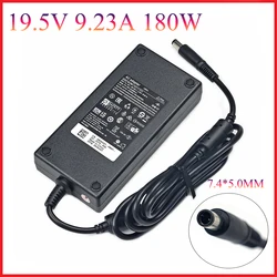 180W 19.5V 9.23A 7.4*5.0mm Laptop Adapter for Dell Precision M4600 M4700 M4800 Alienware 13 R3 Charger Master G15 G16 DA180PM111