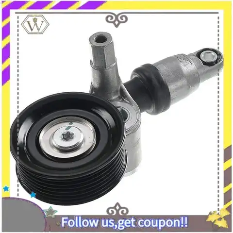 ABXV- Napinacz paska napędowego Metalowy do Acura TLX Honda Accord Civic CR-V 2013-2017 L4 2.0L 2.4L 31170-5A2-A03,31170-5A2-A0