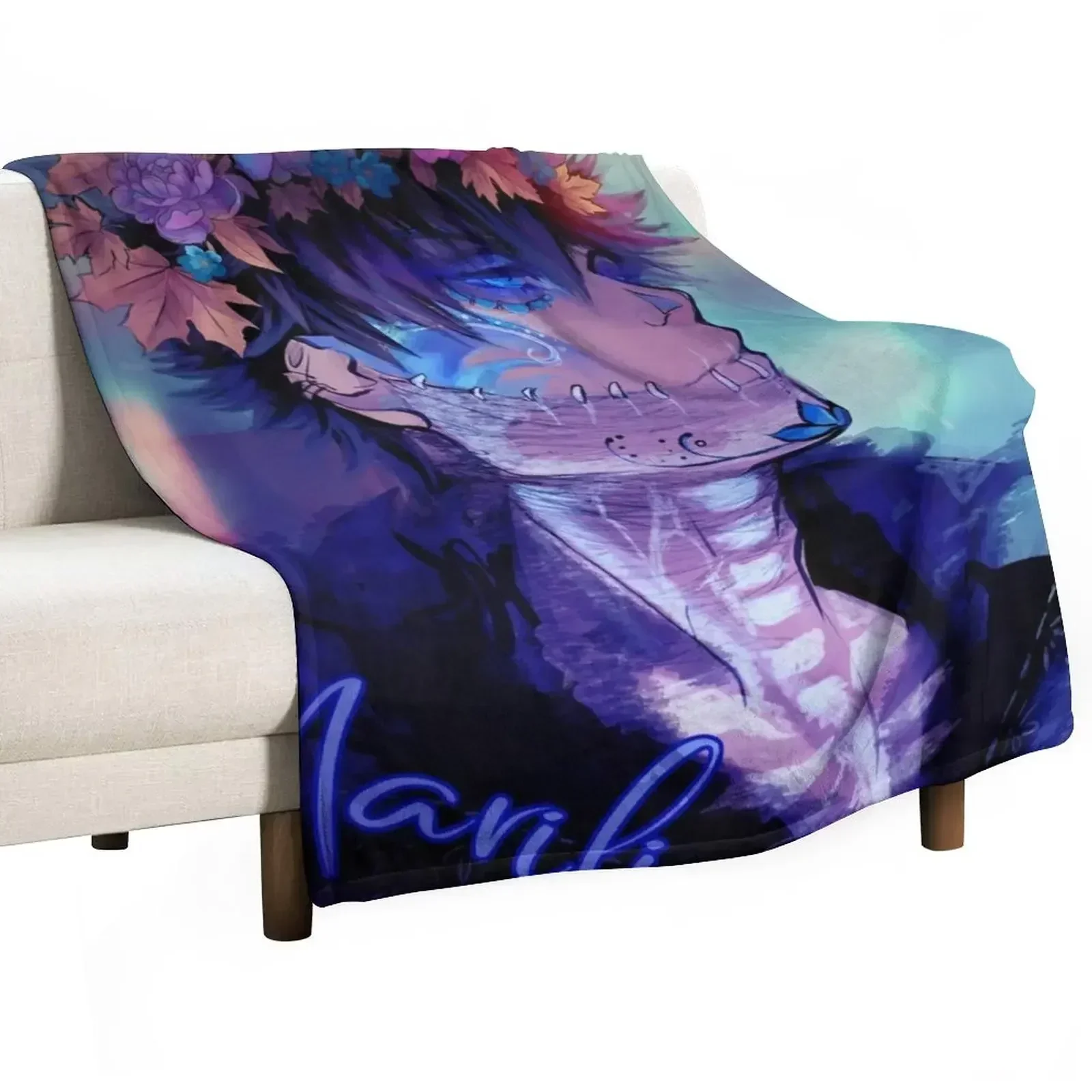 

Dabi - dias de los muertos Throw Blanket Summer Beddings Extra Large Throw Blankets