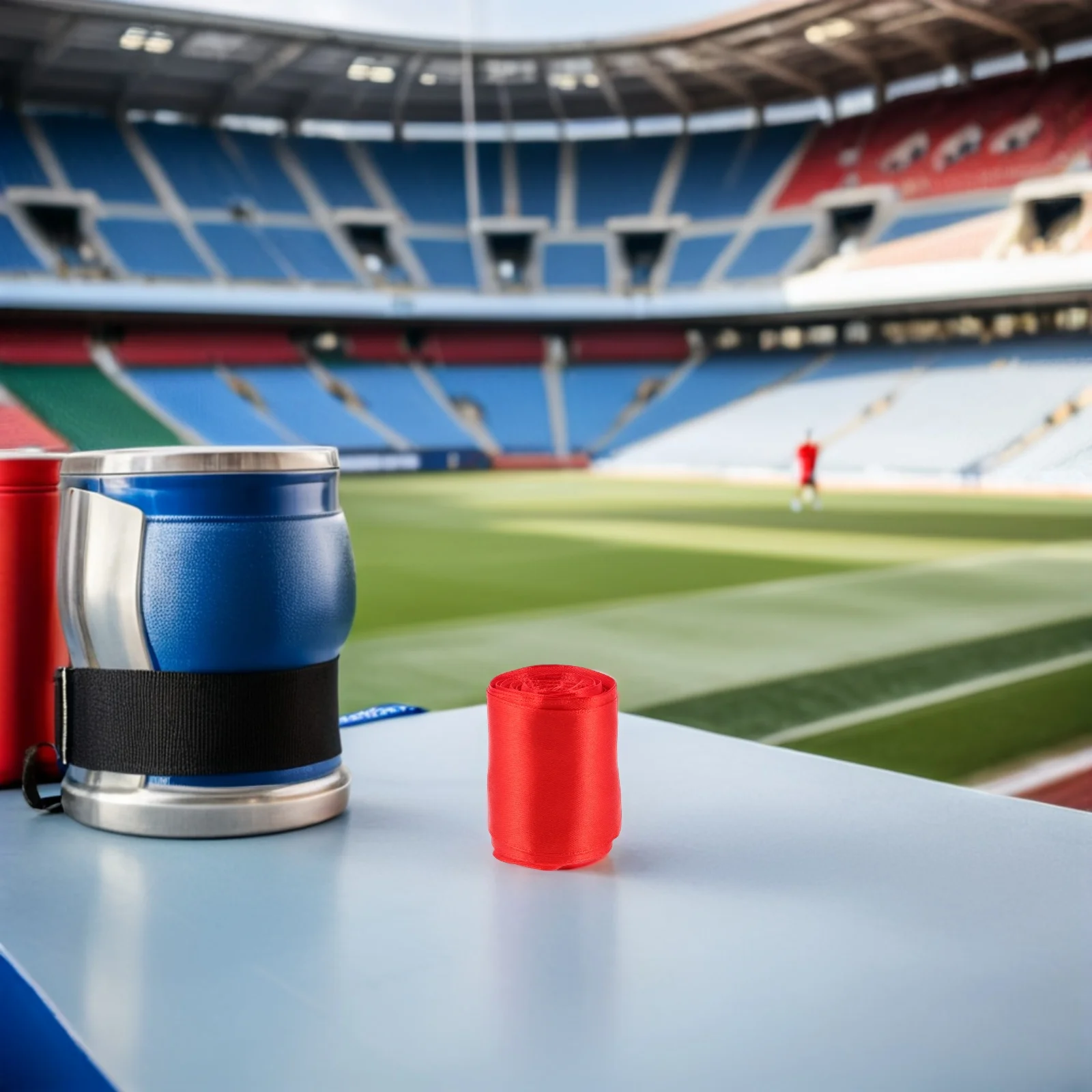 

Red Polyester Satin Finish Strap Running Race Ribbon Marathon Finish Rope Athletic Ribbon Marathon Rope Strap