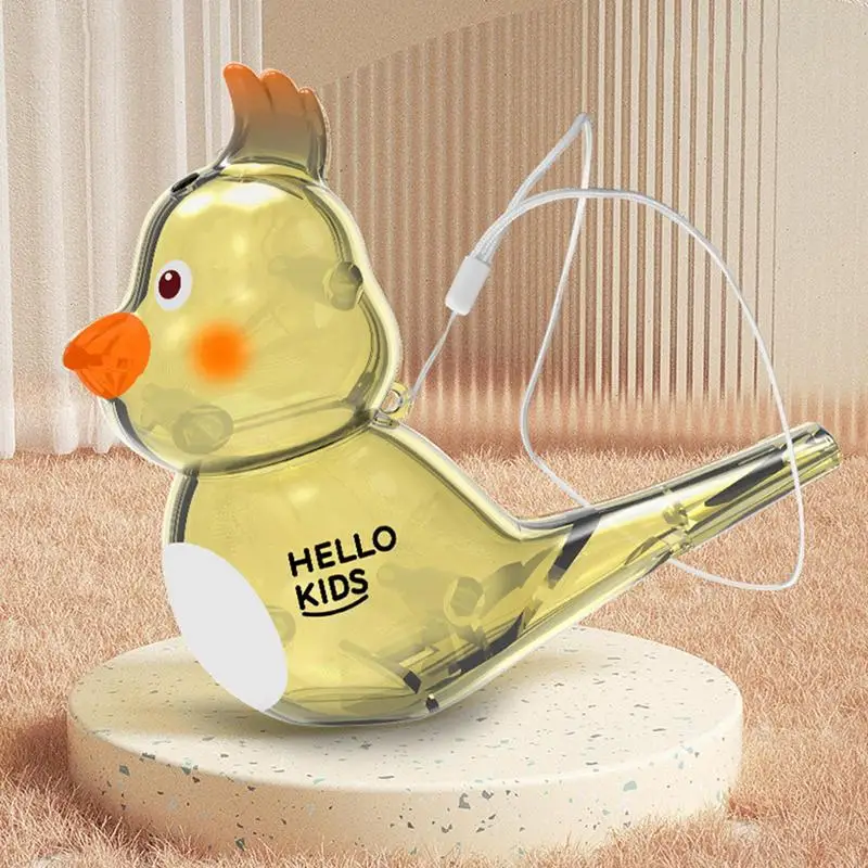 Water Bird Whistle Water Bird Shaped Mini Toy With Lanyard Portable Bird Shaped Water Whistles Party Favors Kids Early