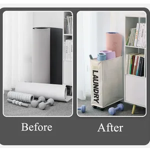 Tekerlekli Çamaşır Sepeti, Büyük Kapasiteli, Çok Fonksiyonlu, Katlanır, Su Geçirmez, Depolama için Alışveriş Çantası, Yoga Matı, Giysiler Ve Kirli 8 Çekirdekli satışlar, köşedeki kıyafet sepeti-no. 6