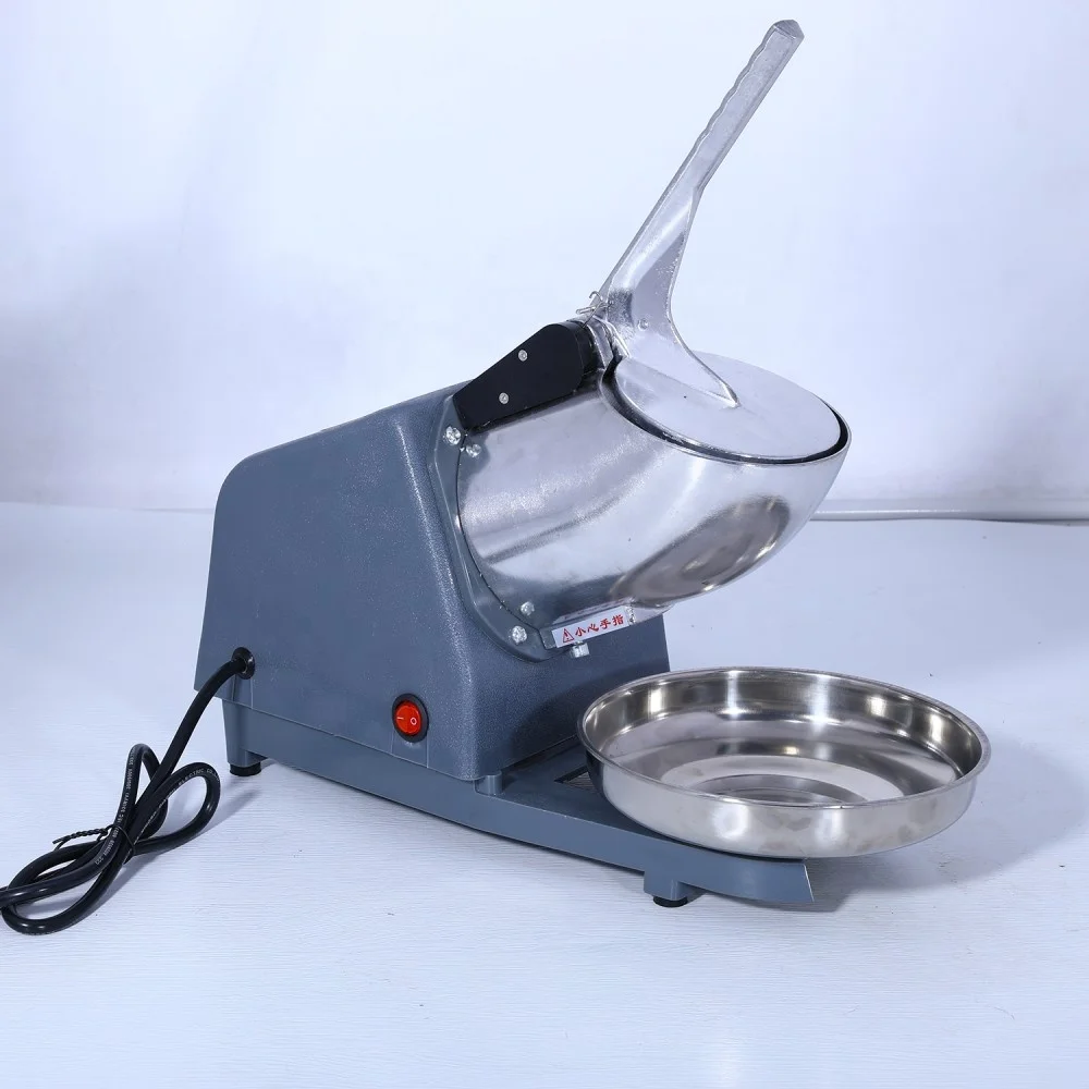 Ice Crusher, Double Blade, Powerful Motor, Electric Shaved Ice Machine, Snow Cone Maker, Home Kitchen Appliance view 2