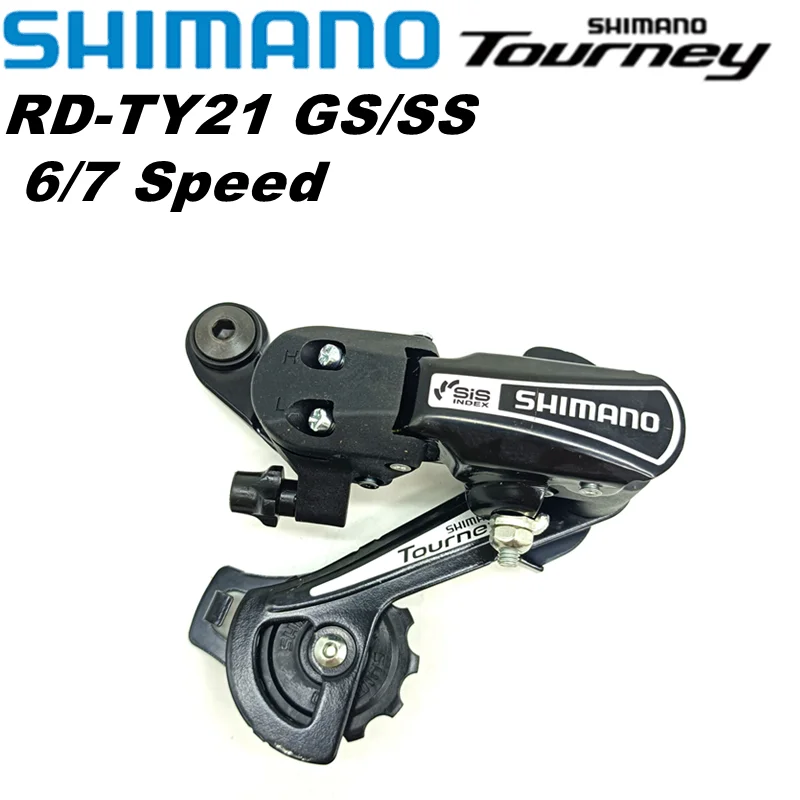 Shimano Tourney RD-TY21 6 Speed TY21 Rear Derailleur MTB Bike Direct Hanger Mount For Mountain Bicycle