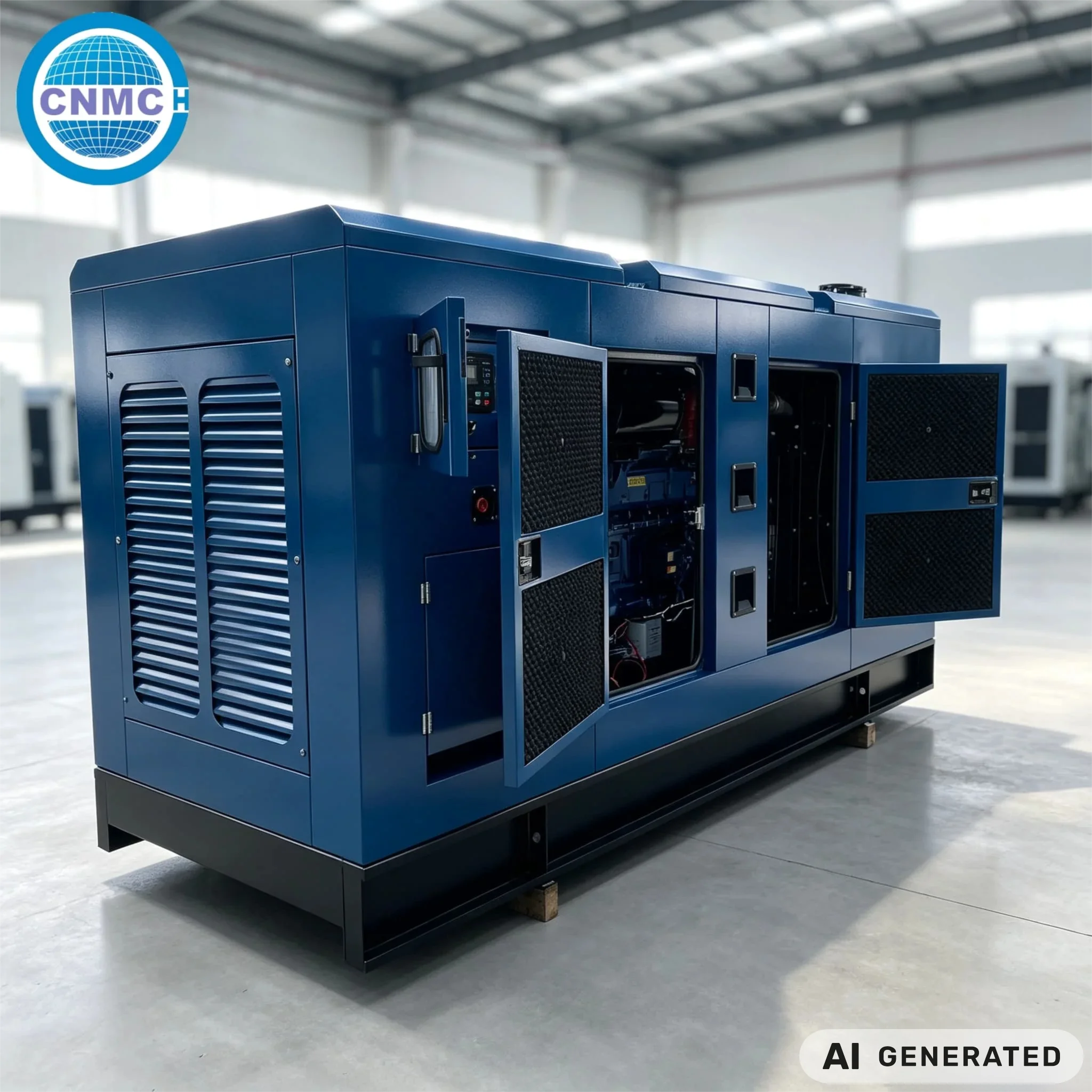 Electricity Generators 30KW 50KW 80KW 100KW 200KW 60HZ 380V Silent Diesel Generator CE Certified Emergency Power Factory Use