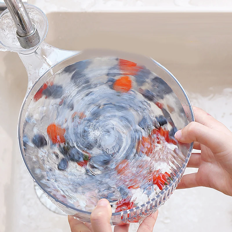 Unique Fruit Rinser: Automatic with Strainer, Perfect for Home Barbecue and Industrial Kitchen