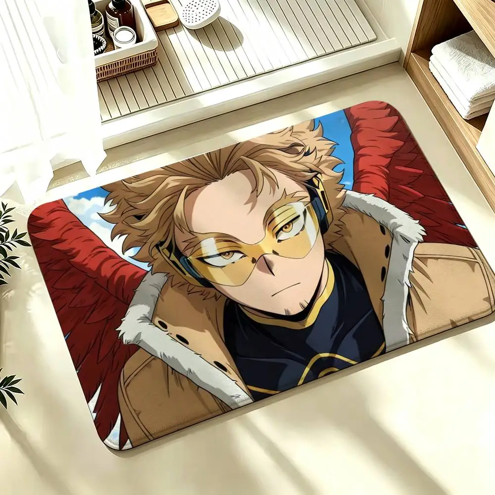 BNHA Hawks M-MHA Shower Room Absorbent Small Floor Mat Soft Comfortable Decorative Foot Mat