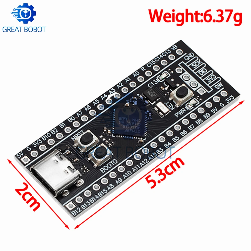 STM32F401 Development Board V3.0 STM32F401CCU6 STM32F411CEU6 STM32F4 Learning Board 84Mhz 96KB RAM 512KB/100Mhz 128KB RAM 512KB