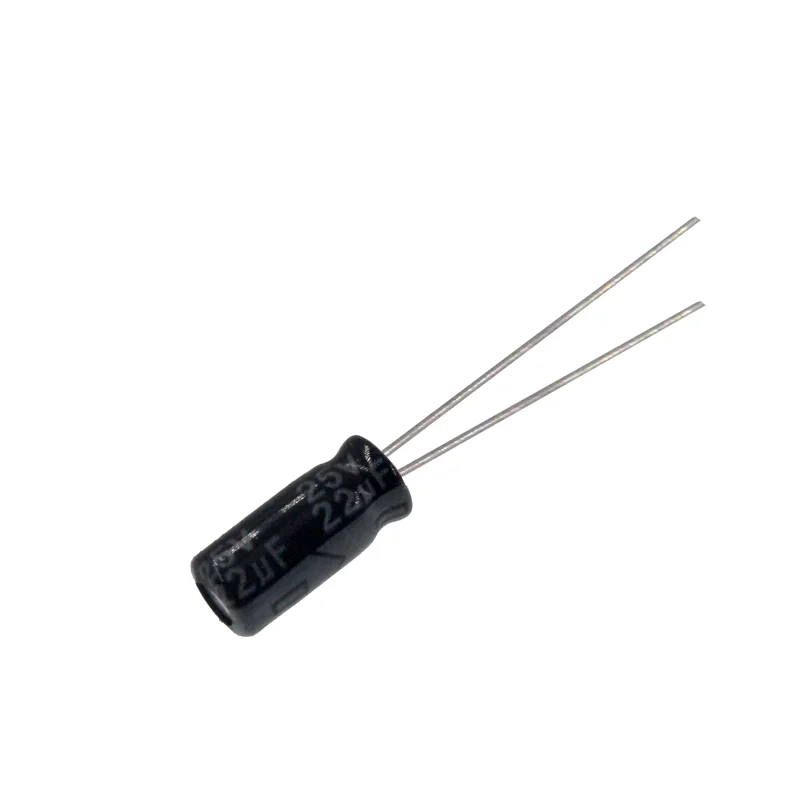 1000pcs/1PACK 22uF 25V 22MFD 25Volt 4*7mm Aluminum Electrolytic Capacitor Radial