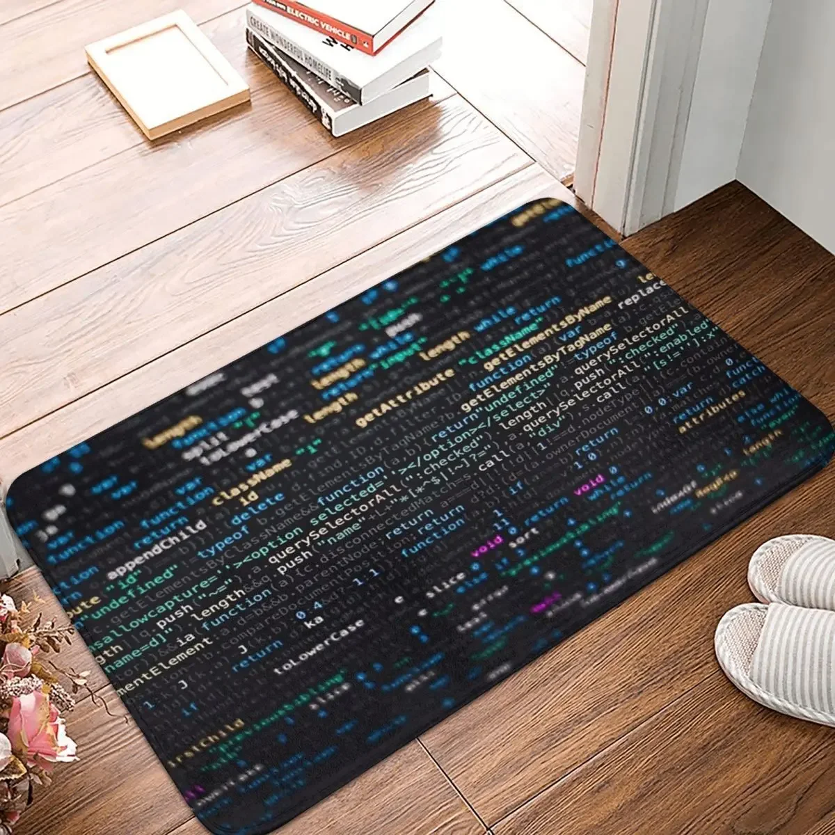 

Software Developer Programming Code Doormat Rug Carpet Mat Footpad Non-slip Front Room Corridor Kitchen Bedroom Balcony Toilet