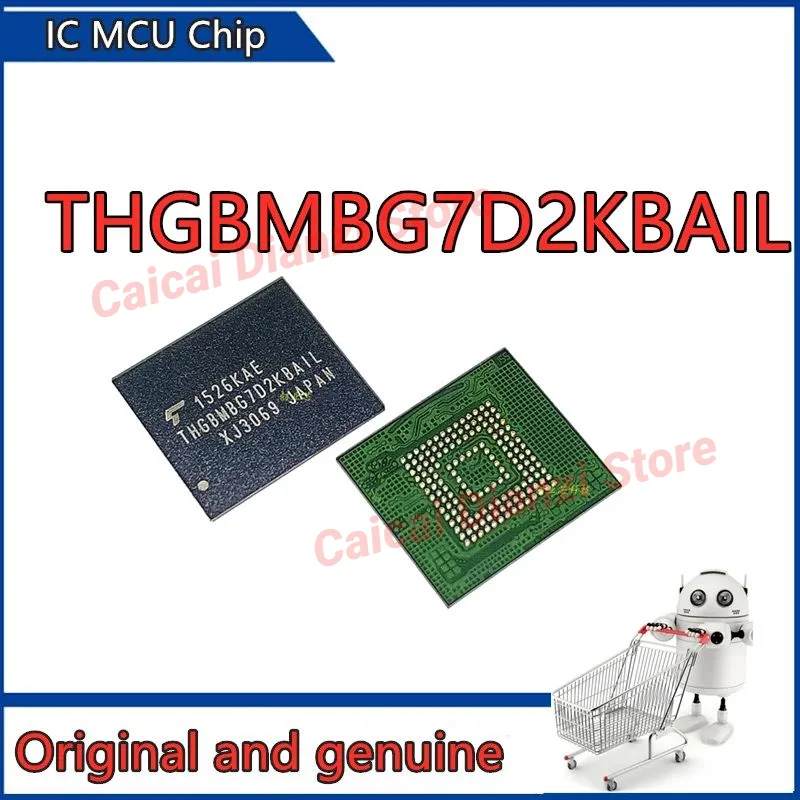 

10-1PCS THGBMBG7D2KBAIL THGBMBG7D2KBA1L 16GB BGA EMMC 100% New Original