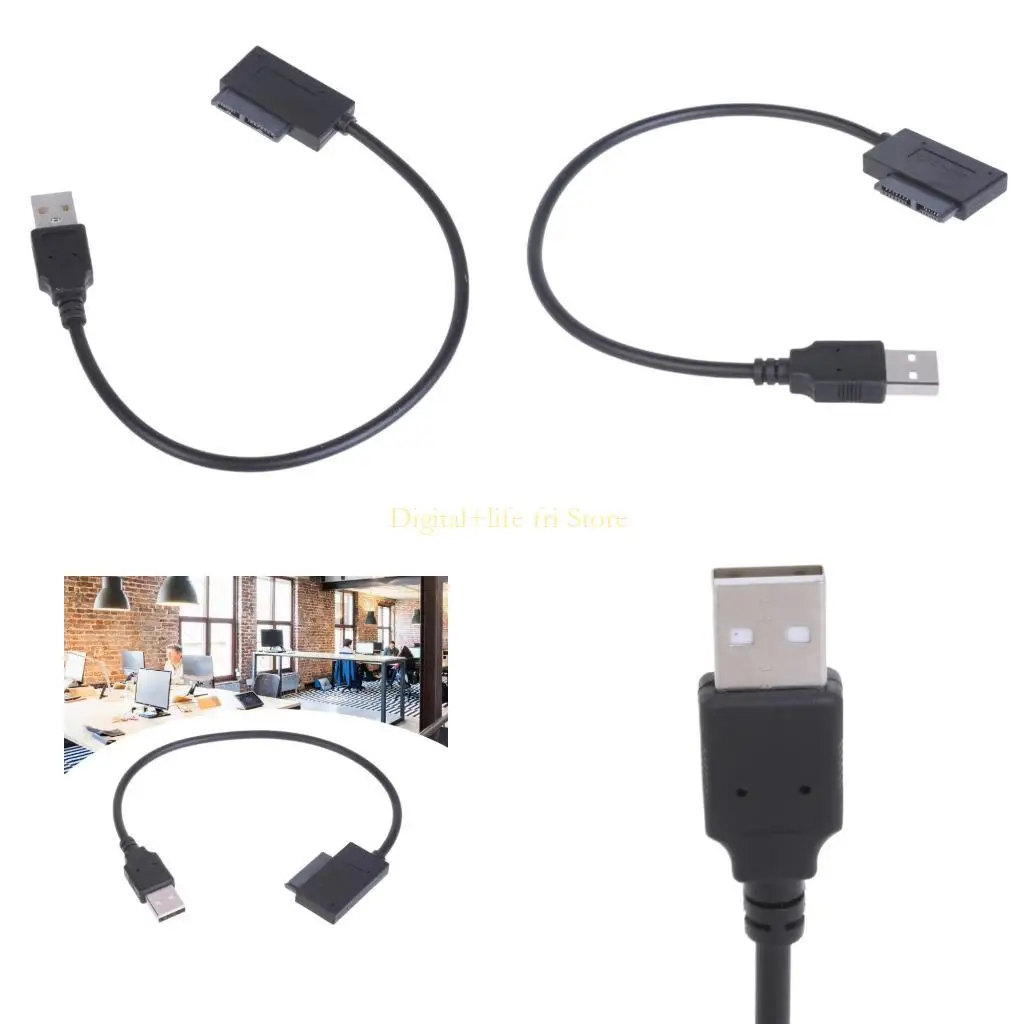

E06D USB2.0 до 7+6 13PIN SLIMLINES Кабель для ноутбуков Электронные компоненты