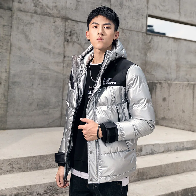 

Men's Outdoor Sports Jaet Hooded Thiened Cotton Casual Zipper ort Sle Polyester Fiber Warmth Long Sve Print Design