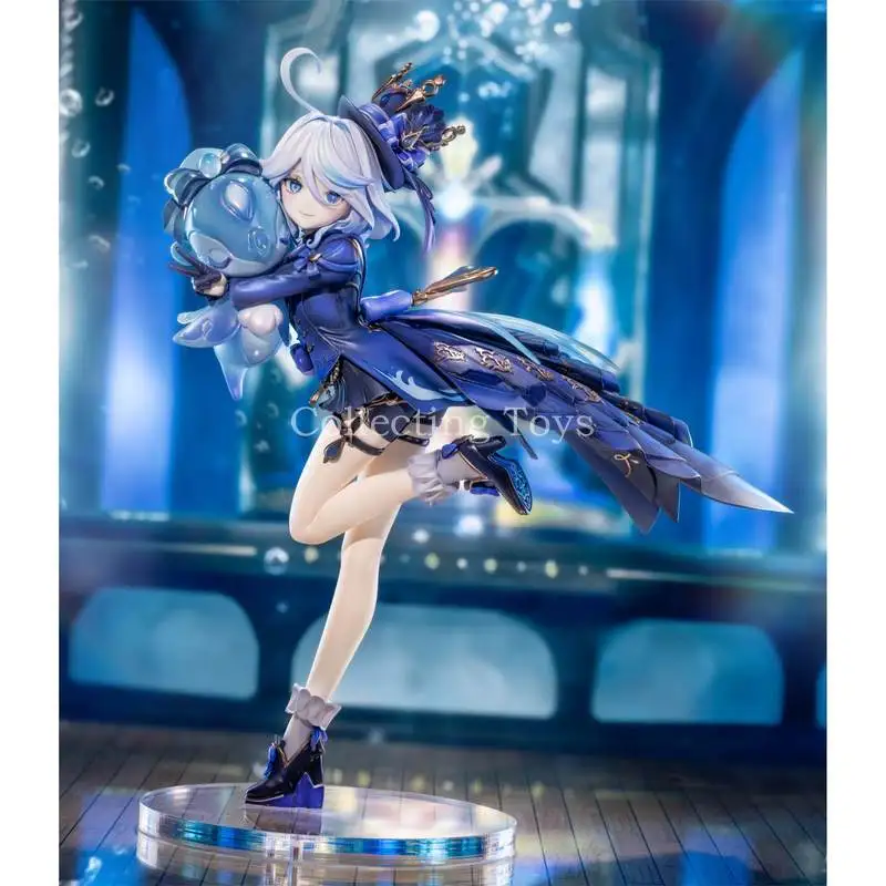 

In Stock Genshin Impact Furina Figure Anime Game Character Collectible Model 1/7 Scale Pvc Statue With Ocean Companion Gift Toys
