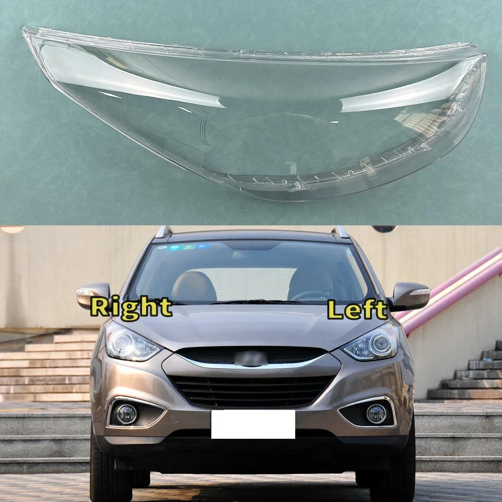 

Для Hyundai IX35 2009 2010 2011 2012 Автомобильная передняя фара стеклянные фары прозрачный абажур корпус лампы крышка фары объектив