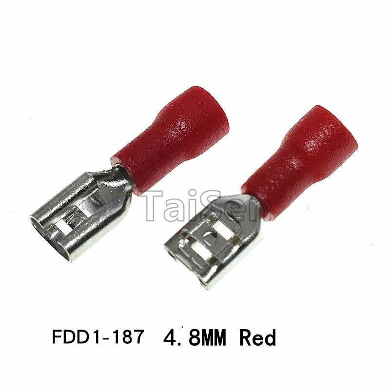 5 قطعة 2.8/4.8/6.3 مللي متر معزول المجرف محطات الإناث FDD1-110 187 250 FDD2 محطات تجعيد محطات العقص الإناث