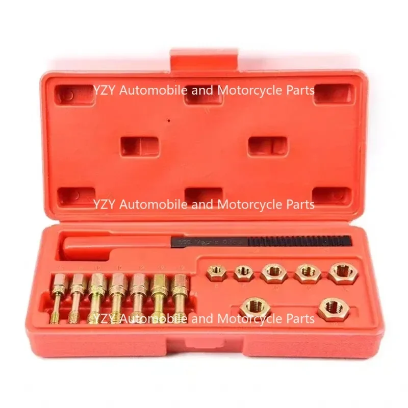 15 Piece Screw Thread Repair Tool Tapping Set Auto Group