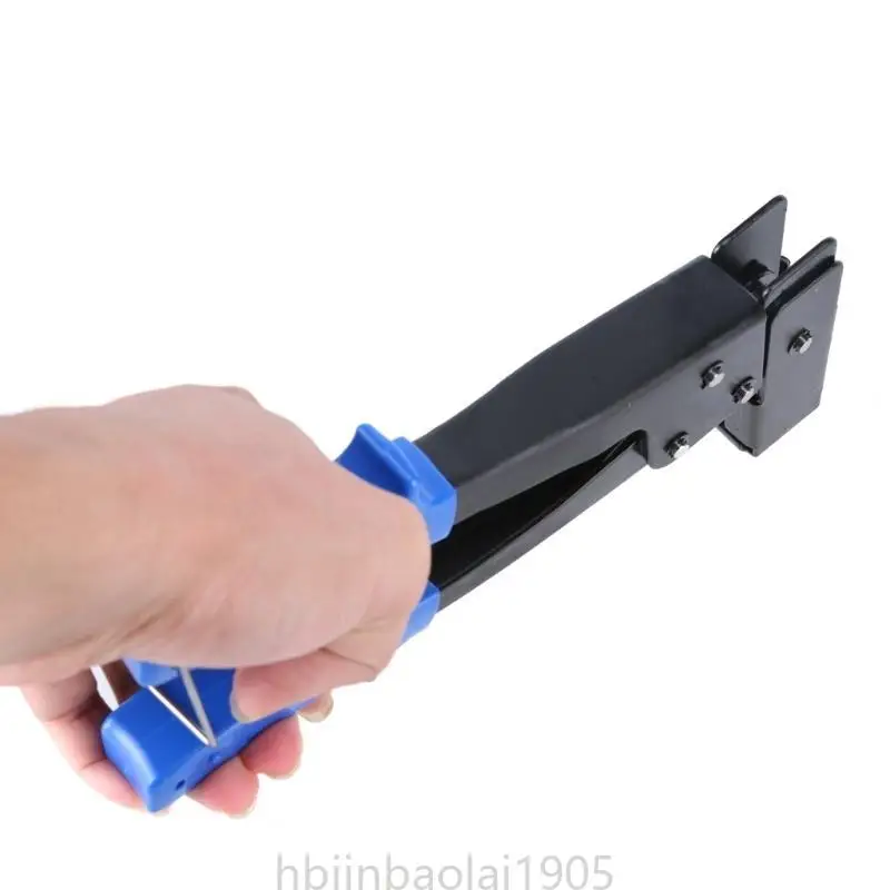 E74E Rivador mão/armas rebite, ferramentas rebite com 30pcs rebites 3/32 polegadas, 1/8 polegada, 5/32 3/16 4