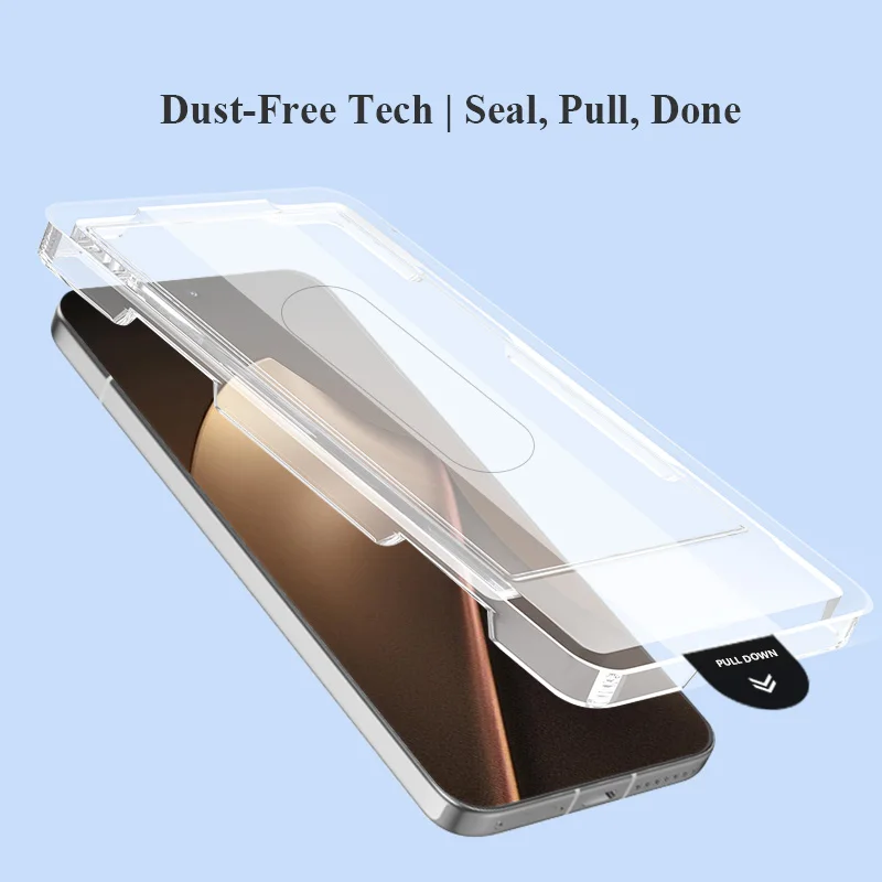 LeReach CF Tempered Glass For Xiaomi 15T Pro 5G Dust-free Chamber Locator Protector Film