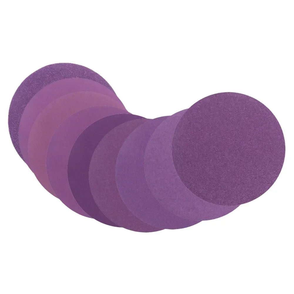 Sandpaper Sanding Discs Waterproof 5 Inch Anti-static Good Flexibility So It Will Not Fall Apart Sanding Discs